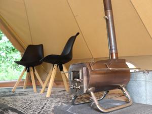 Glamour Tent in Frisian Woods near Cycling Route