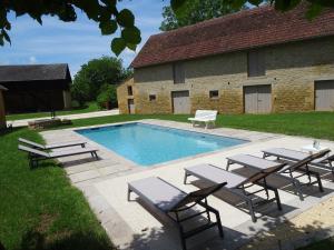 Maisons de vacances Domaine avec piscine a Milhac : photos des chambres