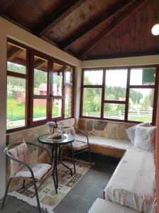 Orange House in nature