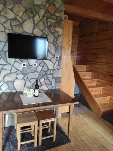 Orange House in nature