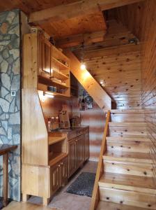 Orange House in nature