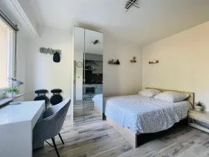 DnN - Stylish Studio - free WiFi, Netflix and parking - min away to Basel and Airport - dishwasher, washing machine - Bourgfelden