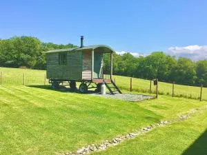 Foxgloves and Fairytales Hut with Hot Tub - Rhandirmwyn