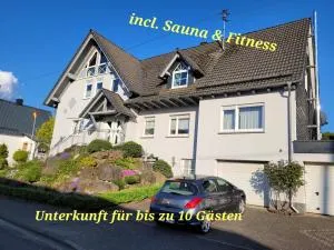 Ferienwohnung Fitness Entspannung Sauna im Westerwald - Langenbach bei Kirburg