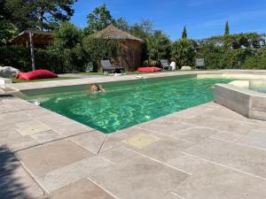 Maisons de vacances Grande maison de charme avec piscine au coeur des vergers et vignobles : photos des chambres