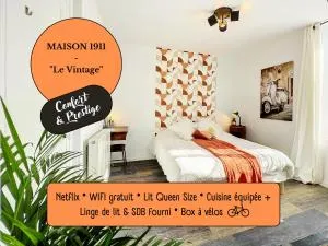 Studio LE VINTAGE - Maison 1911 - confort & prestige - Poilly-lez-Gien