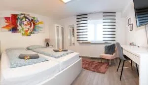 #3 bequemes Zimmer mit Pool und Garten - اوتوبيرن