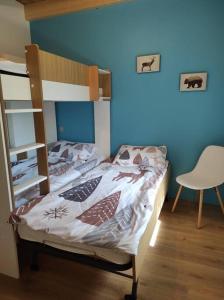 Chalets L'echappee Belle en Montagne - site location-chalet : photos des chambres