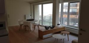 Koksijde Zeedijk LaDigue102 appartement garage excl-lateraal zeezicht