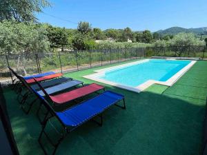 Villas Villa de 5 chambres avec piscine privee jardin clos et wifi a Sablet : photos des chambres