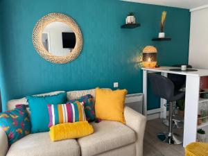 Appartements LE GAUGUIN, T2 Cosy, 2-4 Pers, a 300m des plages : photos des chambres