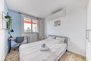 Appartements GuestReady - Serenity blue in Oullins : photos des chambres