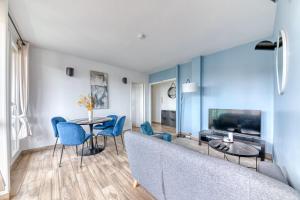 Appartements GuestReady - Serenity blue in Oullins : photos des chambres