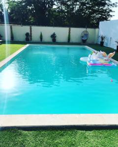 Maisons de vacances Maison 4 personnes avec grande piscine et jacuzzi : photos des chambres
