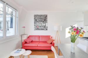Appartements Eiffel Tower view + terrace Saint Germain des Pres : photos des chambres