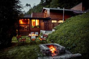 Horská chata 3 SKALKY so saunou a jacuzzi kaďou