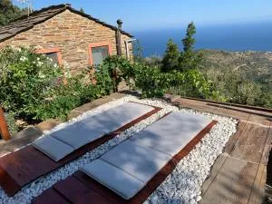 Ikaria View Resort and Villa with Pool - Karavostamo