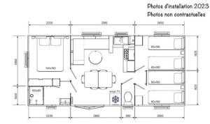Campings Camping Le Lac Bleu : Mobile Home