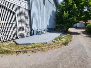 Saunallinen rivitalon pääty asunto kahdella terassilla