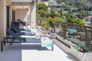 Appartements L31 Penthouse stunning view over sea AC 3BDR 2carpark : photos des chambres