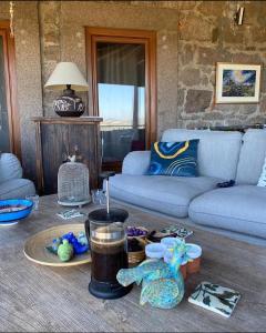 Mystic stone house at the ancient city of Assos