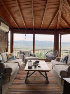 Mystic stone house at the ancient city of Assos