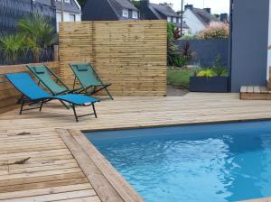 Maisons de vacances Ty Breizh jet : photos des chambres