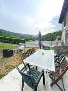 Villas Maison calme et detente, piscine interieure, 10 personnes : photos des chambres