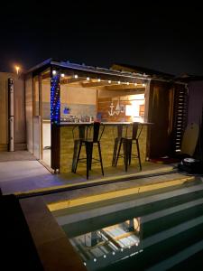 Villas Jolie Villa climatisee piscine chauffee Perpignan : Villa 2 Chambres :