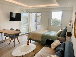 Appartements Centre-ville - Plage a pied - Calme - Parking : photos des chambres