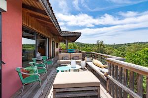 Maisons de vacances Villa Valle di Corte - Avec piscine et vue mer : photos des chambres