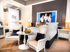 Luxury King Room with Music Garden View room in Aria Hotel Budapest by Library Hotel Collection