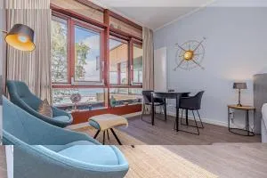 fewo1846 Intermar - Marina del Rey - elegantes Studioapartment mit Meerblick und eigenem Strandkorb - Glücksburg