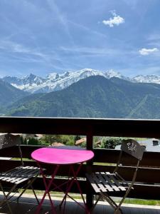 Appartements Appartement 6 personnes avec vue sur le Mont-Blanc : photos des chambres