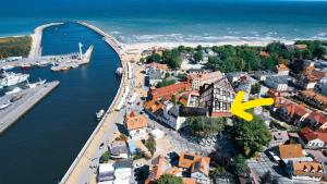 Apartament Błękit Fal w Zaułku Kapitańskim