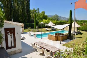 Maisons de vacances LASUITE Domaine Bertuli, heated Pool, Aircon : photos des chambres