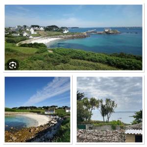 Maisons de vacances Maison de charme avec jacuzzi - Bretagne / ile de Batz : photos des chambres