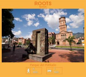 Hospedaje cerca a Provenza en el Poblado - MAN301 By Roots Rentals