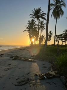 Cabaña frente al mar Encanto del Viento