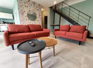 Appartements ColorMix 3 etoiles - 95m2 Plein Centre - Ensoleille Climatise : photos des chambres