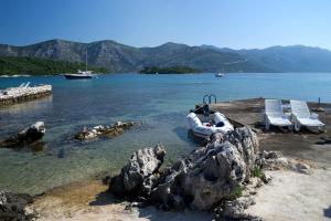 Family friendly apartments with a swimming pool Kneza, Korcula - 9720