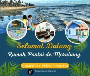 Rumah Pantai de Merabang (bungalow with pool) - Kampong Kemayan