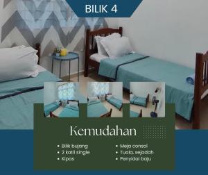 Rumah Pantai de Merabang (bungalow with pool)