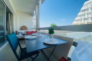 Appartements LE PETIT MARIN - Terrace in front of the sea : photos des chambres