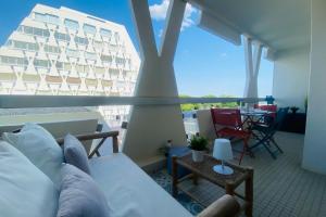 Appartements LE PETIT MARIN - Terrace in front of the sea : photos des chambres