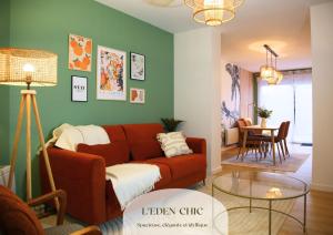 Appartements L'Eden Chic - Balneo - Jardin - Parking gratuit : photos des chambres