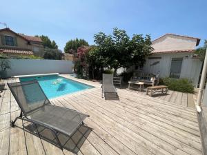 Villas Family house with swimming pool & garden, Camargue : photos des chambres