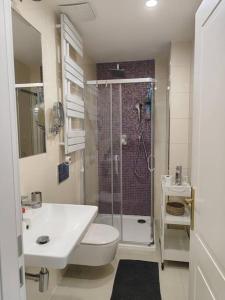 Studio with balcony in Vinohrady