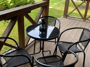 Namelis su jaukiu kiemu - SOLEY APARTAMENTAI No 4