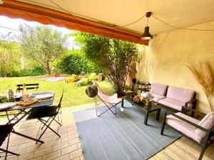 Appartements Cashmere, Aix en Provence grand T2 avec jardin en ville : photos des chambres